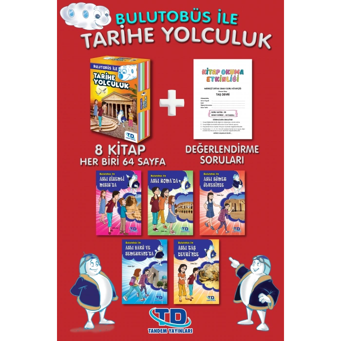 KUTU BULUTOBÜS İLE TARİHE YOLCULUK 5 KİTAP