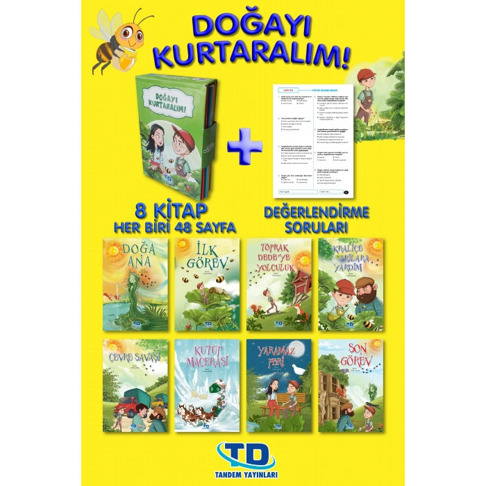 DOĞAYI KURTARALIM 8 KİTAP