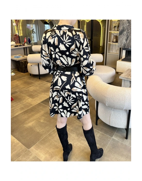 TUNİK SİYAH ELBİSE