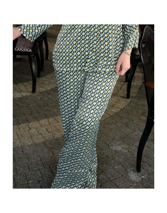 BELİ LASTİKLİ SALAŞ PANTOLON