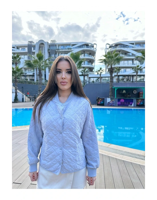 KAPİTONE GRİ CEKET