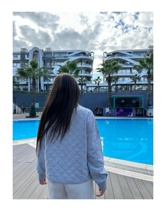 KAPİTONE GRİ CEKET