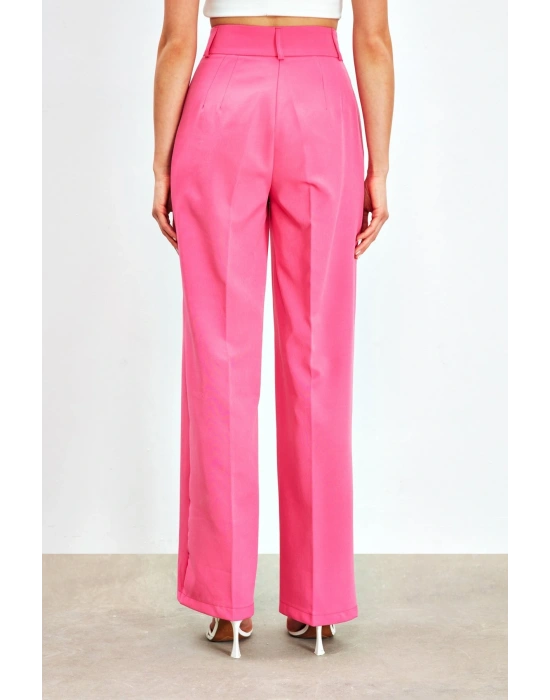 Klasik Bol Paça Pantolon - PEMBE