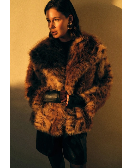 Leopar Desenli Kürk - Leopar