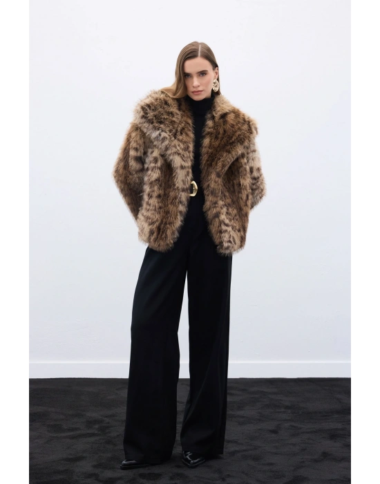 Leopar Desenli Kürk - Leopar