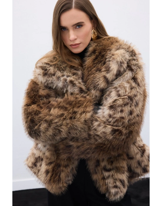 Leopar Desenli Kürk - Leopar