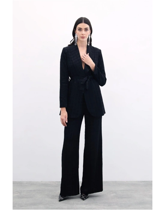 Bol Paça Pantolon - Siyah