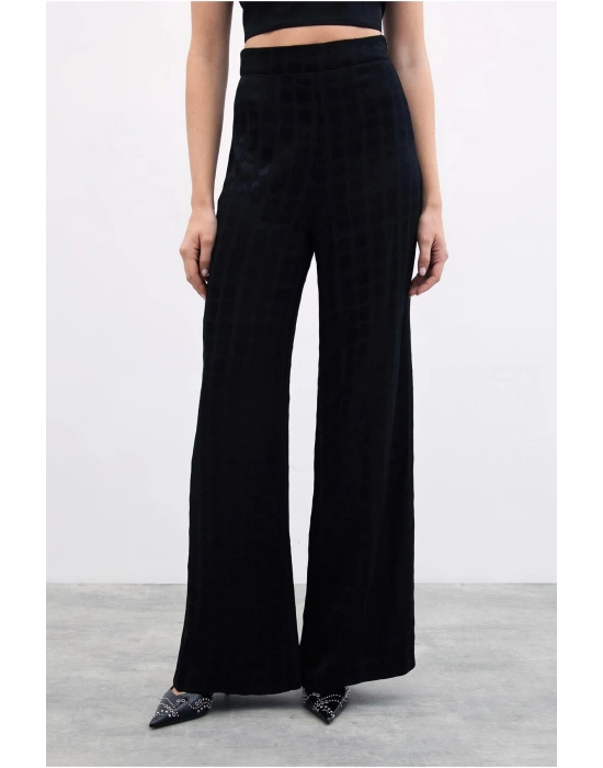 Bol Paça Pantolon - Siyah