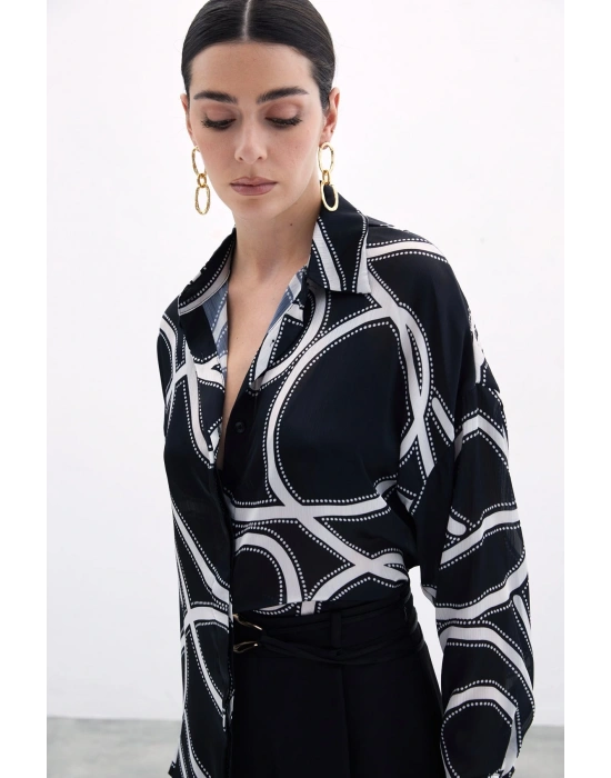 Salaş Gömlek - Siyah