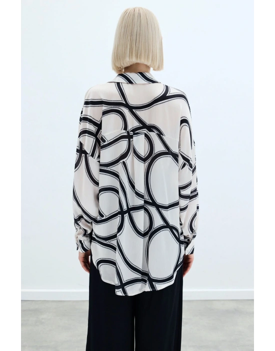 Salaş Gömlek - Ekru