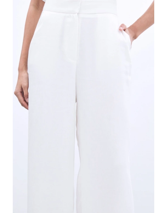 Cepli Bol Pantolon - Ekru