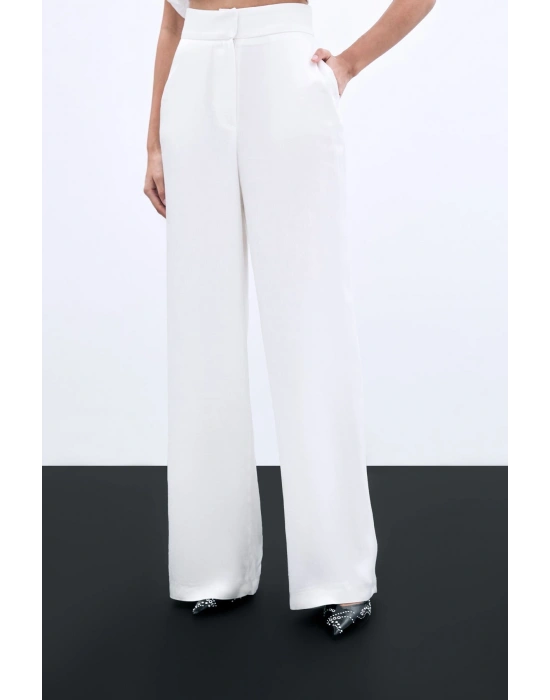 Cepli Bol Pantolon - Ekru