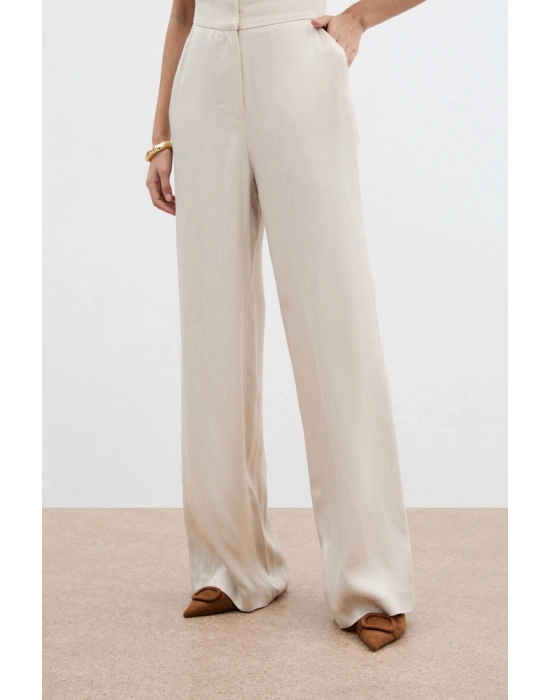 Cepli Bol Pantolon - Bej