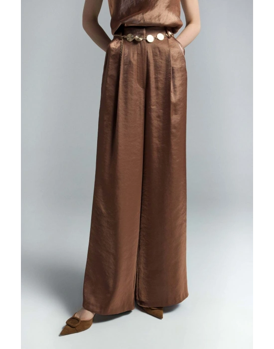 Aura Pantolon - Kahve