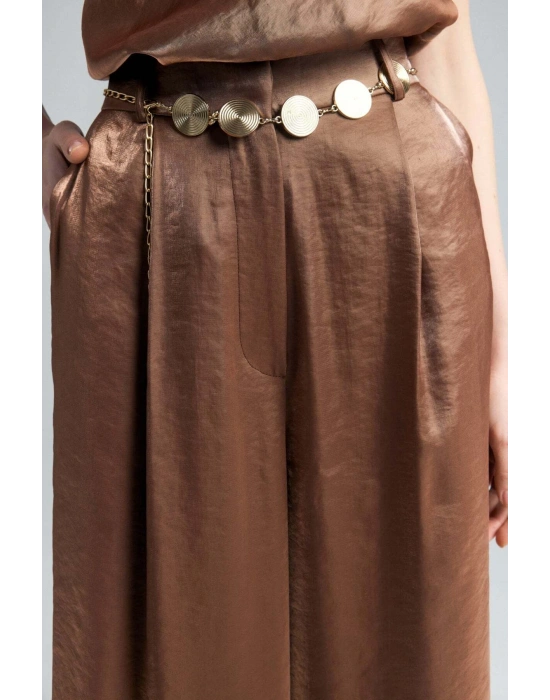 Aura Pantolon - Kahve