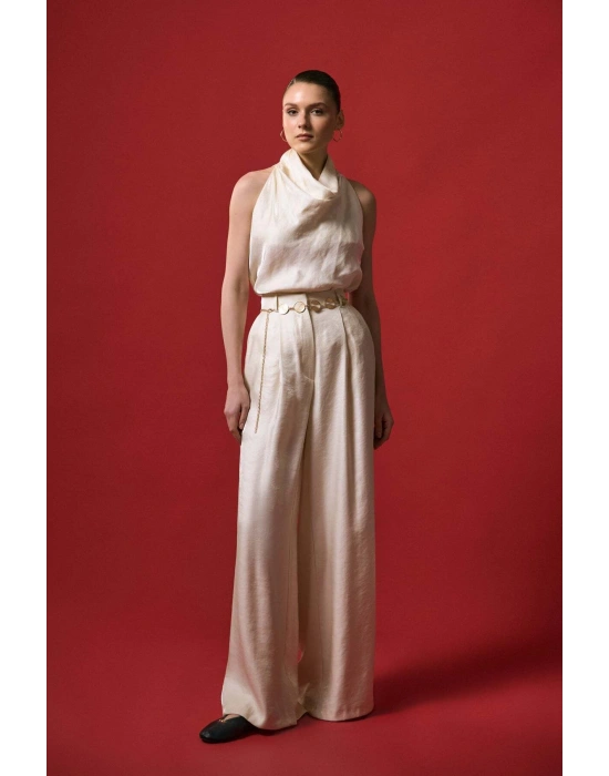 Aura Pantolon - Taş