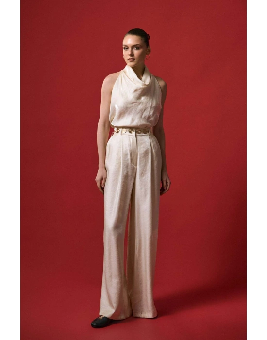 Aura Pantolon - Taş