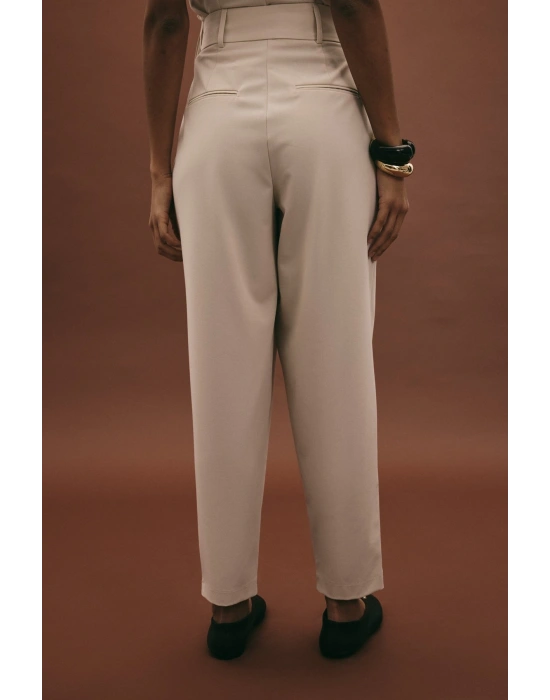 Lena Havuç Pantolon - Taş