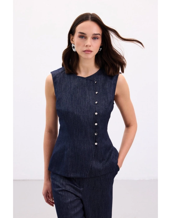 Livia Yelek - Lacivert