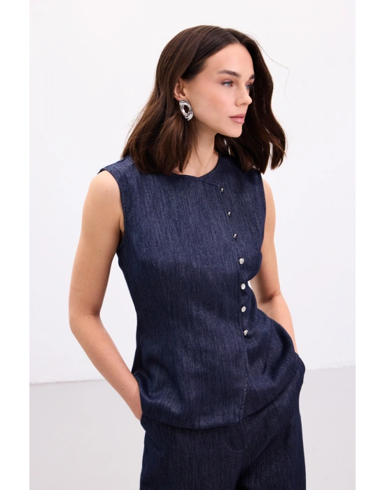 Livia Yelek - Lacivert