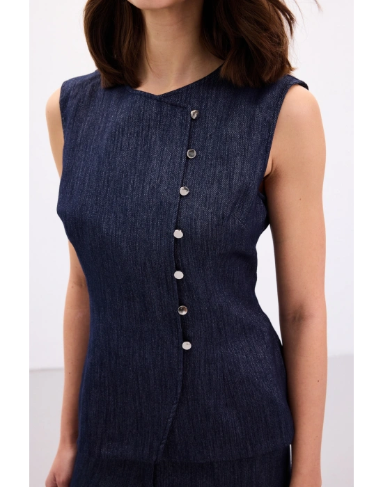 Livia Yelek - Lacivert