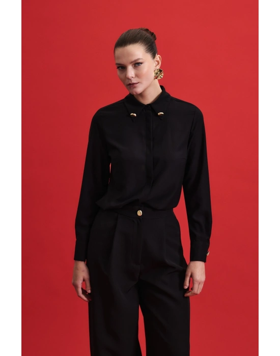 Lucy Gömlek - Siyah