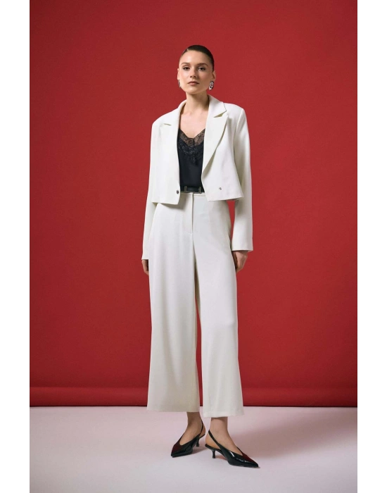 Mari Pantolon - Ekru