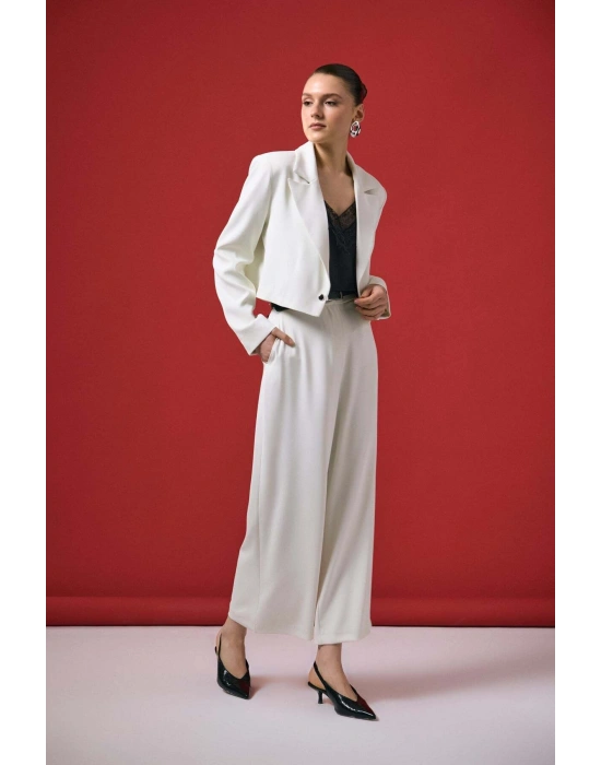 Mari Pantolon - Ekru