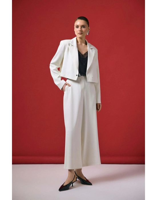 Mari Pantolon - Ekru