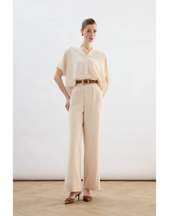 Palazzo Pantolon - Bej