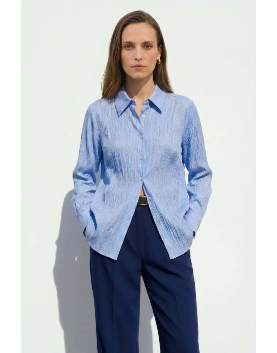 Salaş Gömlek - Mavi