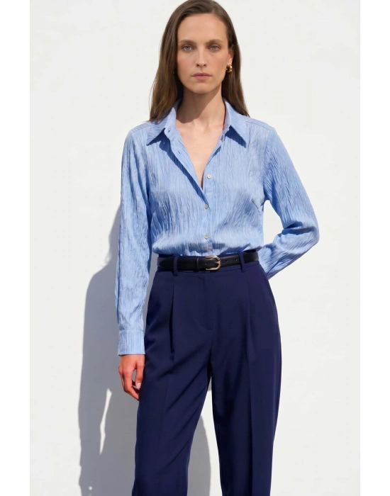 Salaş Gömlek - Mavi