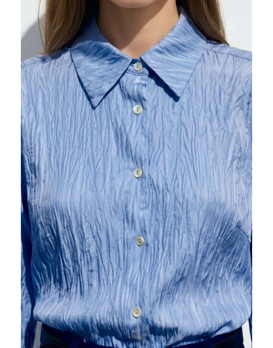 Salaş Gömlek - Mavi