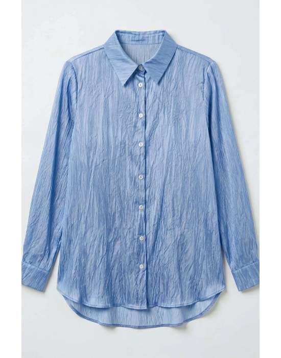 Salaş Gömlek - Mavi