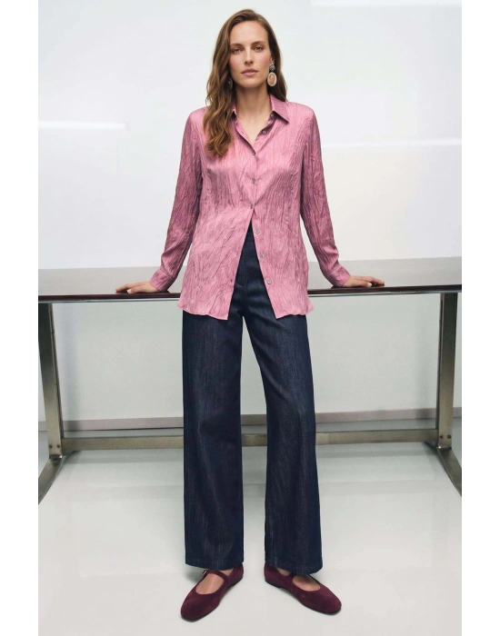 Salaş Gömlek - Pembe