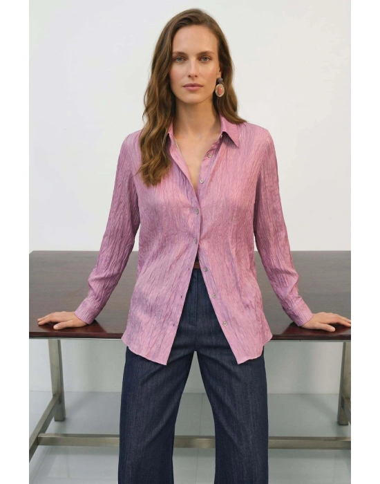 Salaş Gömlek - Pembe