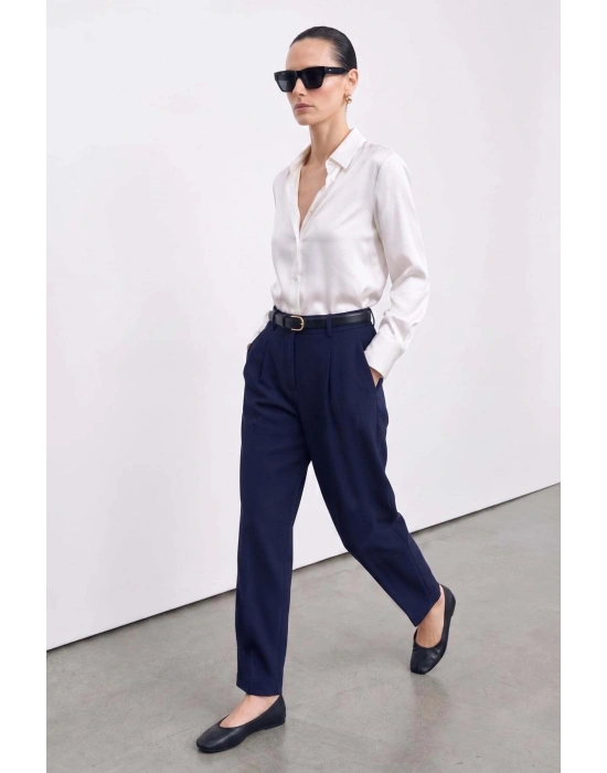 Talia Havuç Pantolon - Lacivert