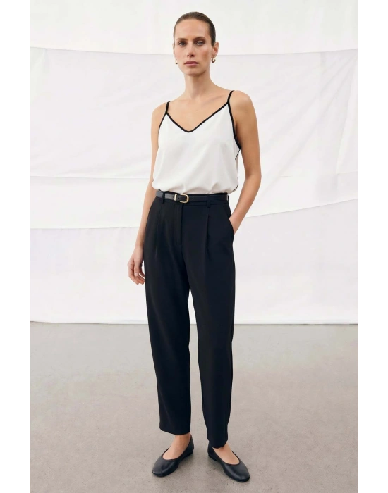 Talia Havuç Pantolon - Siyah