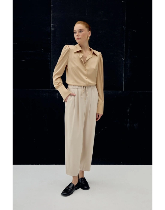 Talia Pantolon - Bej