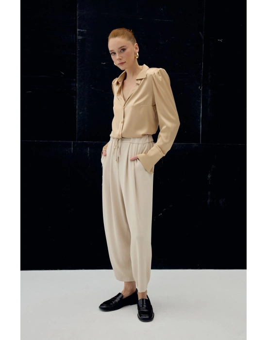 Talia Pantolon - Bej