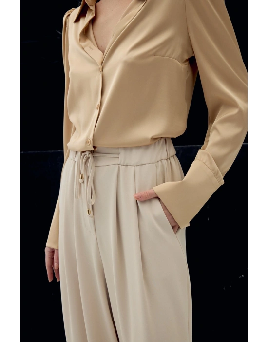 Talia Pantolon - Bej