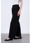 PREMİUM KETEN SİYAH PANTOLON