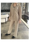 OVERSİZE GÖMLEK PANTLON EŞOFMAN TAKIM