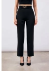 Aksesuar Detaylı Pantolon - Siyah