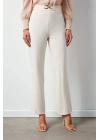 Aksesuar Detaylı Pantolon  Bej