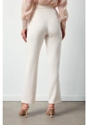 Aksesuar Detaylı Pantolon  Bej
