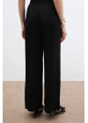 Cepli Bol Pantolon - Siyah