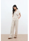 Cepli Bol Pantolon - Bej