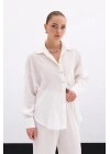 Salaş Gömlek - Ekru