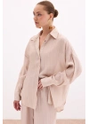 Salaş Gömlek - Bej